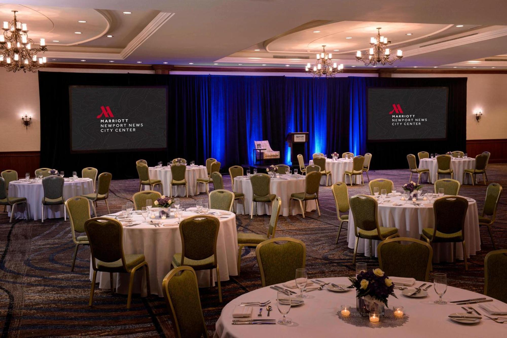 Newport News Marriott At City Center Esterno foto